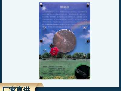 磁制动壁挂式科普展品 科普智慧墙展品科普馆科技馆科技长廊仪器